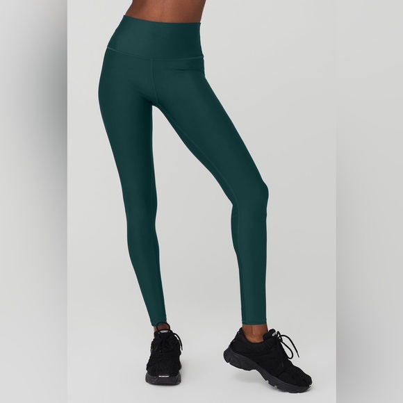 ALO Yoga High-Waist Airlift Legging Full Length | Midnight Green | Size S Small - Picture 1 of 7